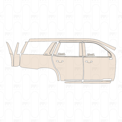 Pre-Cut PPF Cadillac Escalade Standard Wheelbase Luxury 2026