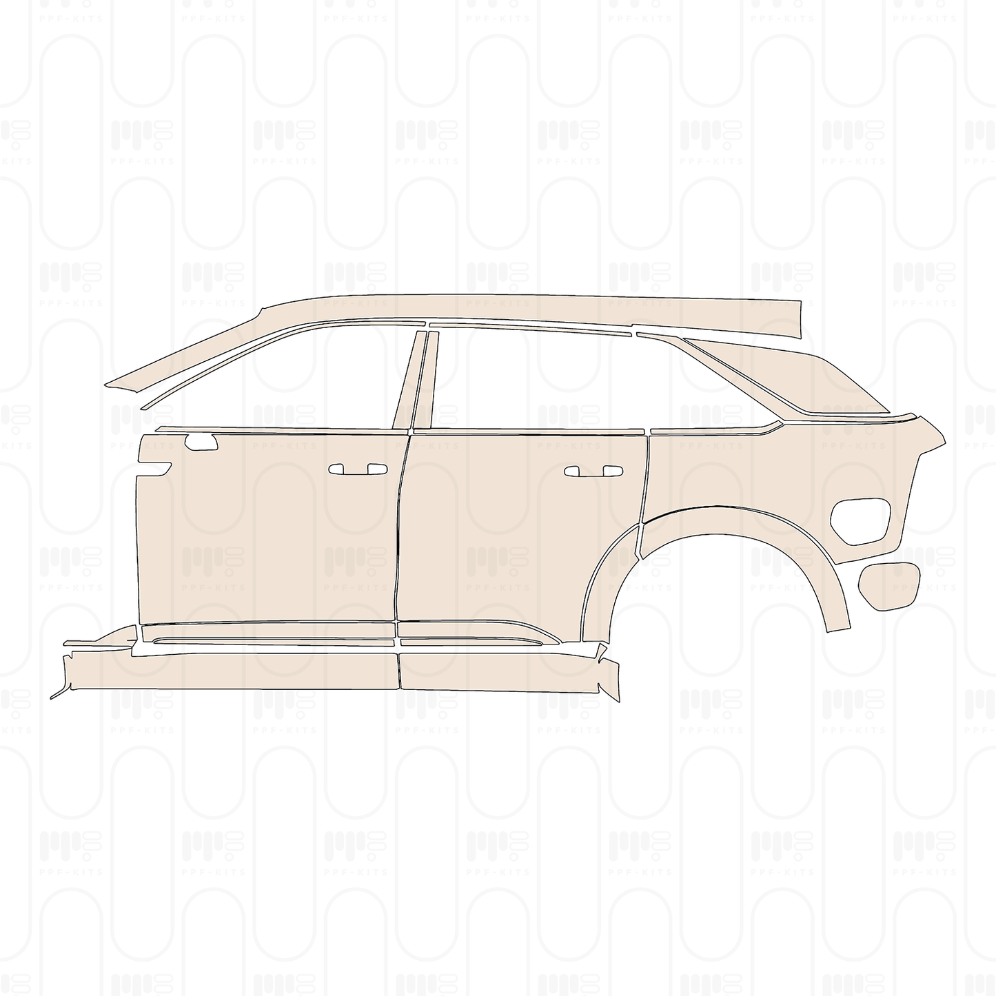 Pre-Cut PPF Cadillac Escalade IQ Luxury 2026