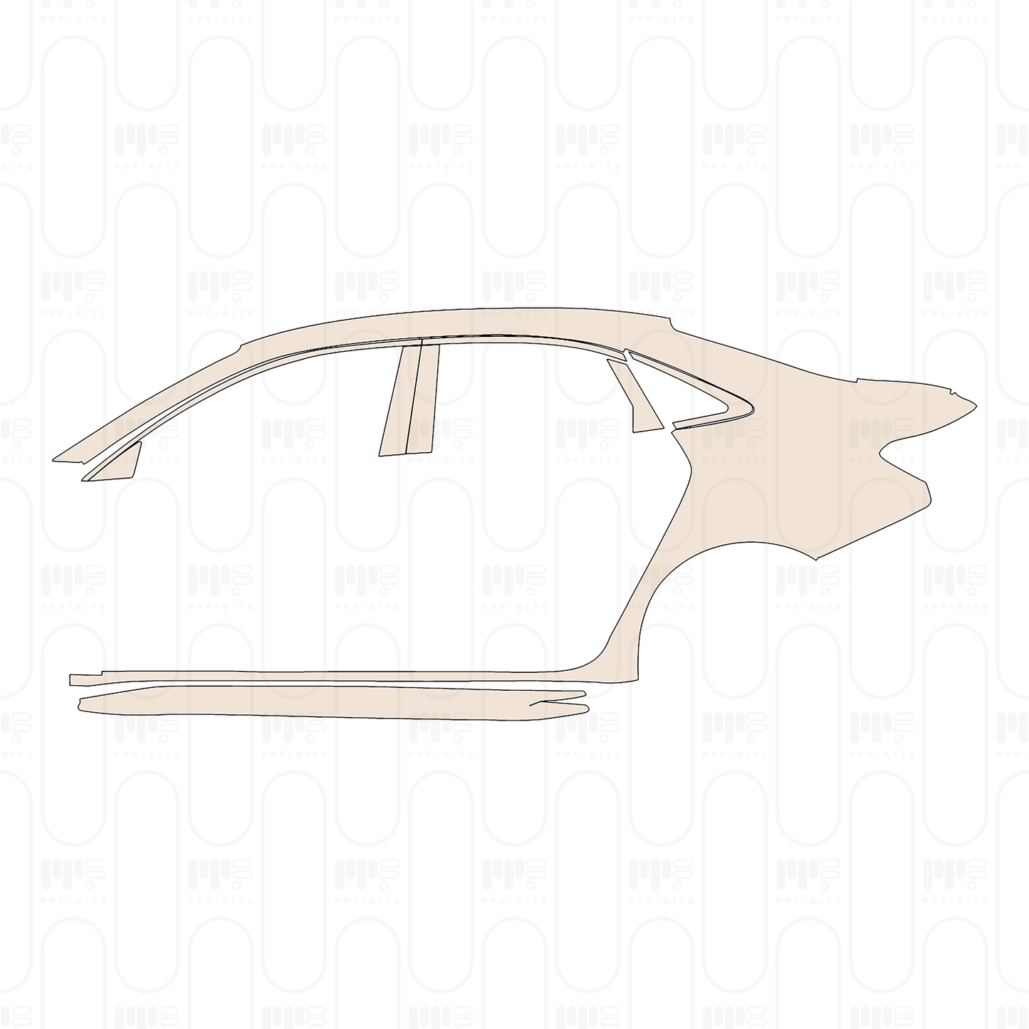 Pre-Cut PPF Audi A3 Sedan S-line 2026