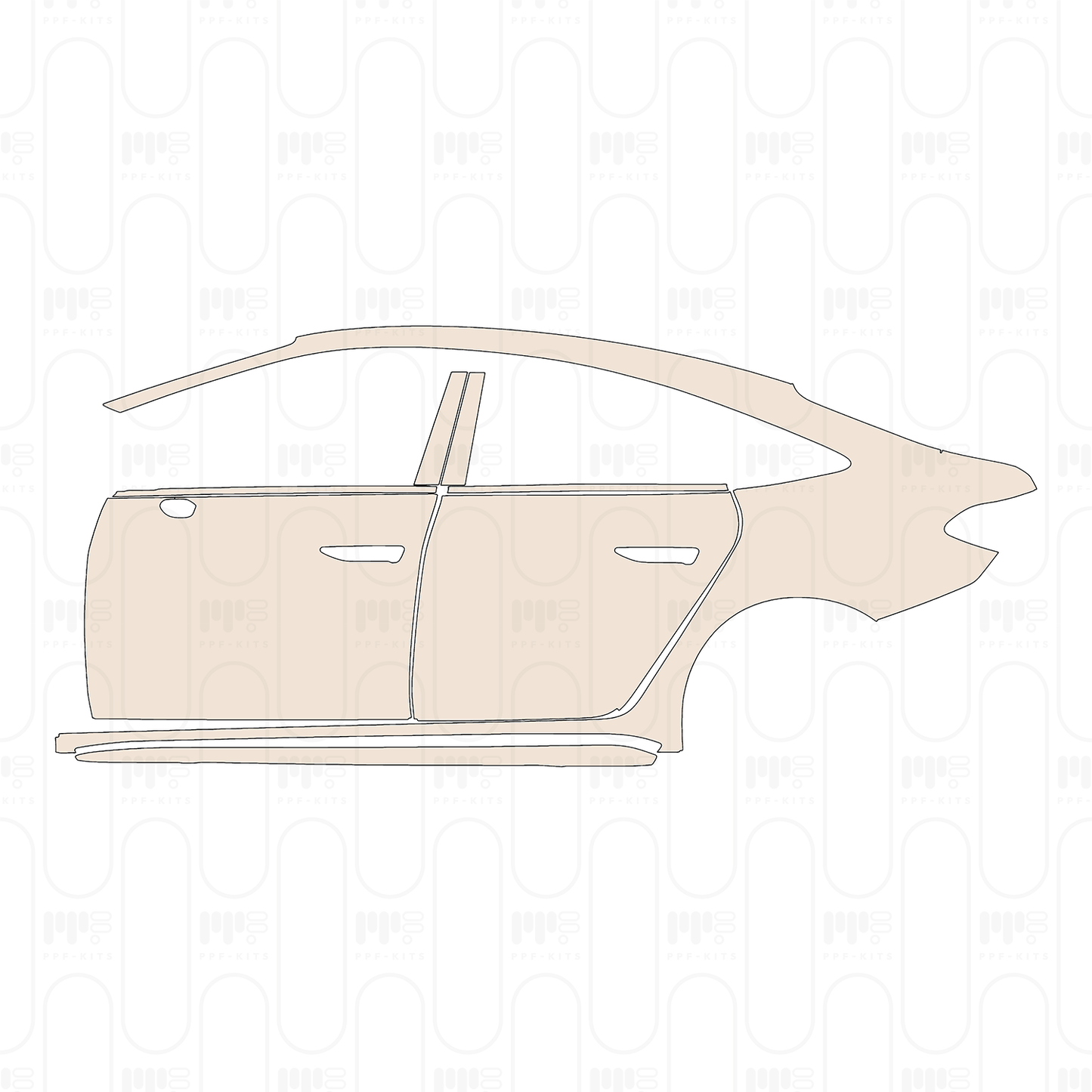 Pre-Cut PPF Audi A5 Saloon S-Line 2026