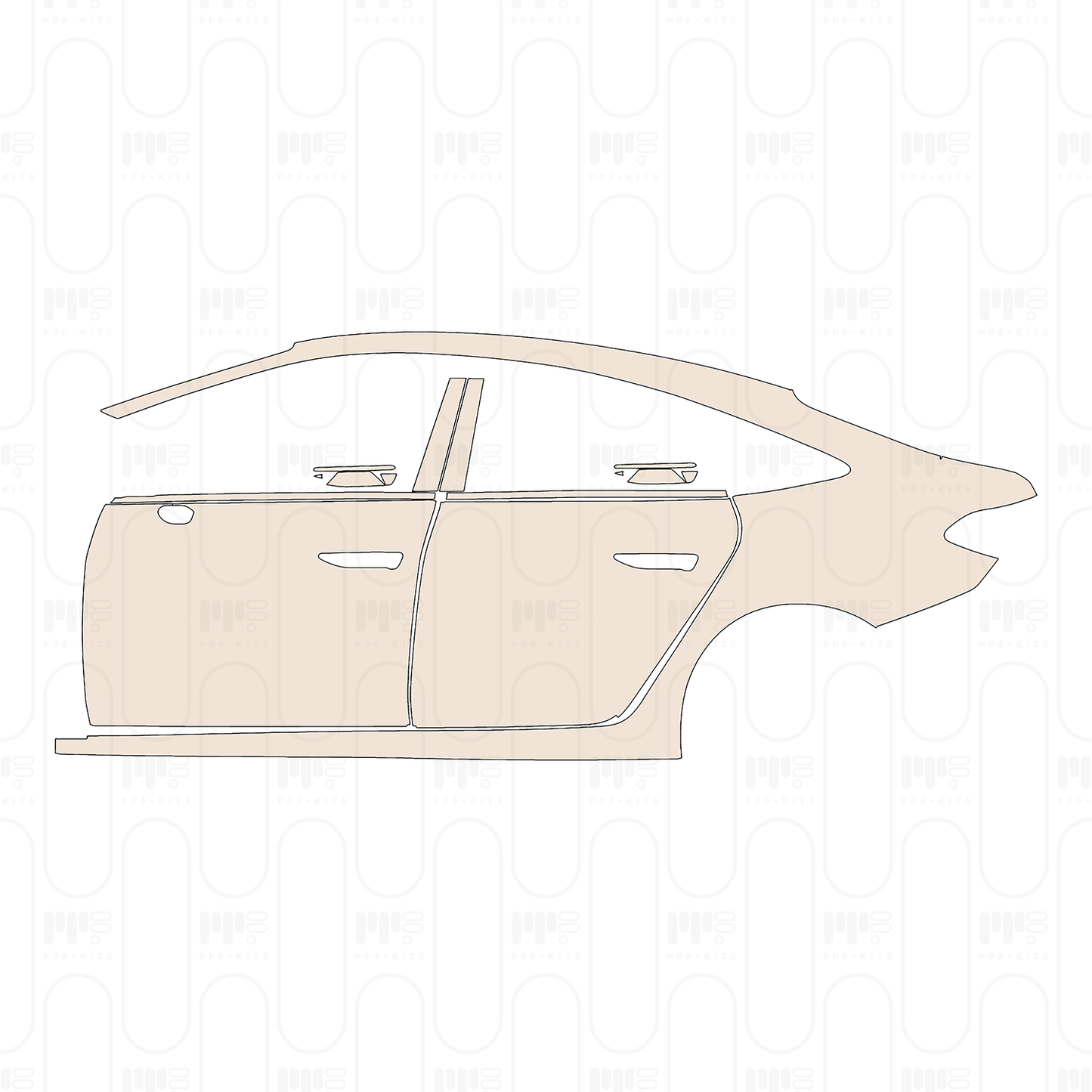 Pre-Cut PPF Audi A5 Saloon Base 2026