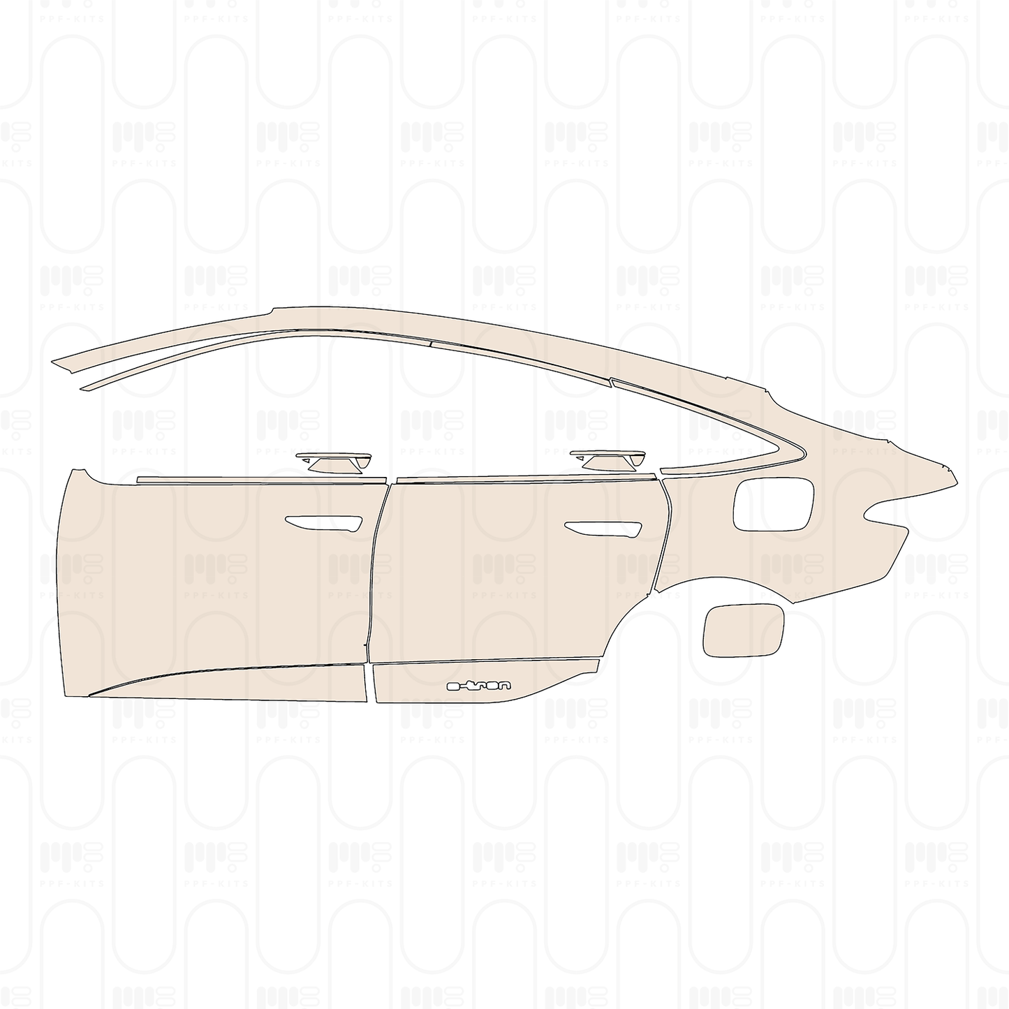Pre-Cut PPF Audi A6 e-tron S6 Sportback e-tron 2026