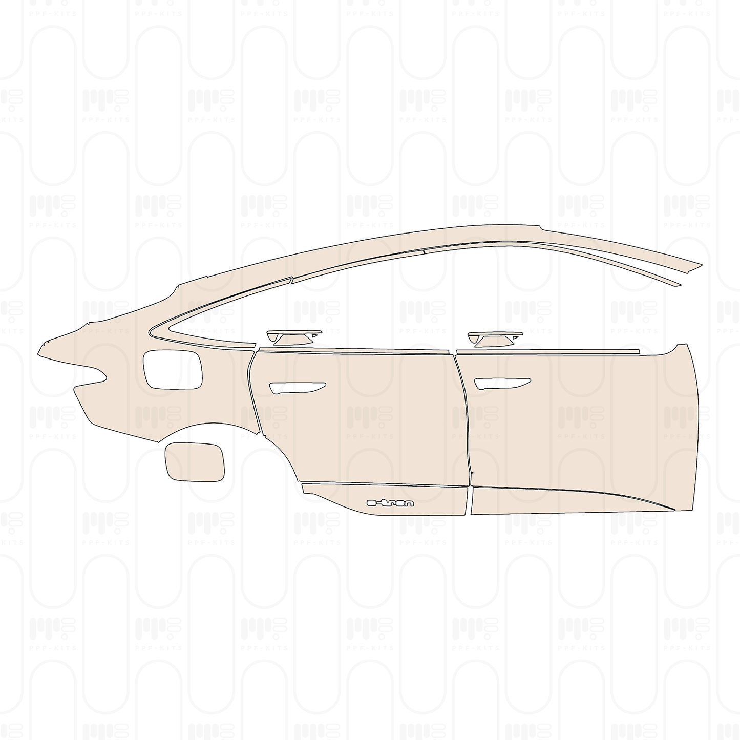 Pre-Cut PPF Audi A6 e-tron S6 Sportback e-tron 2026