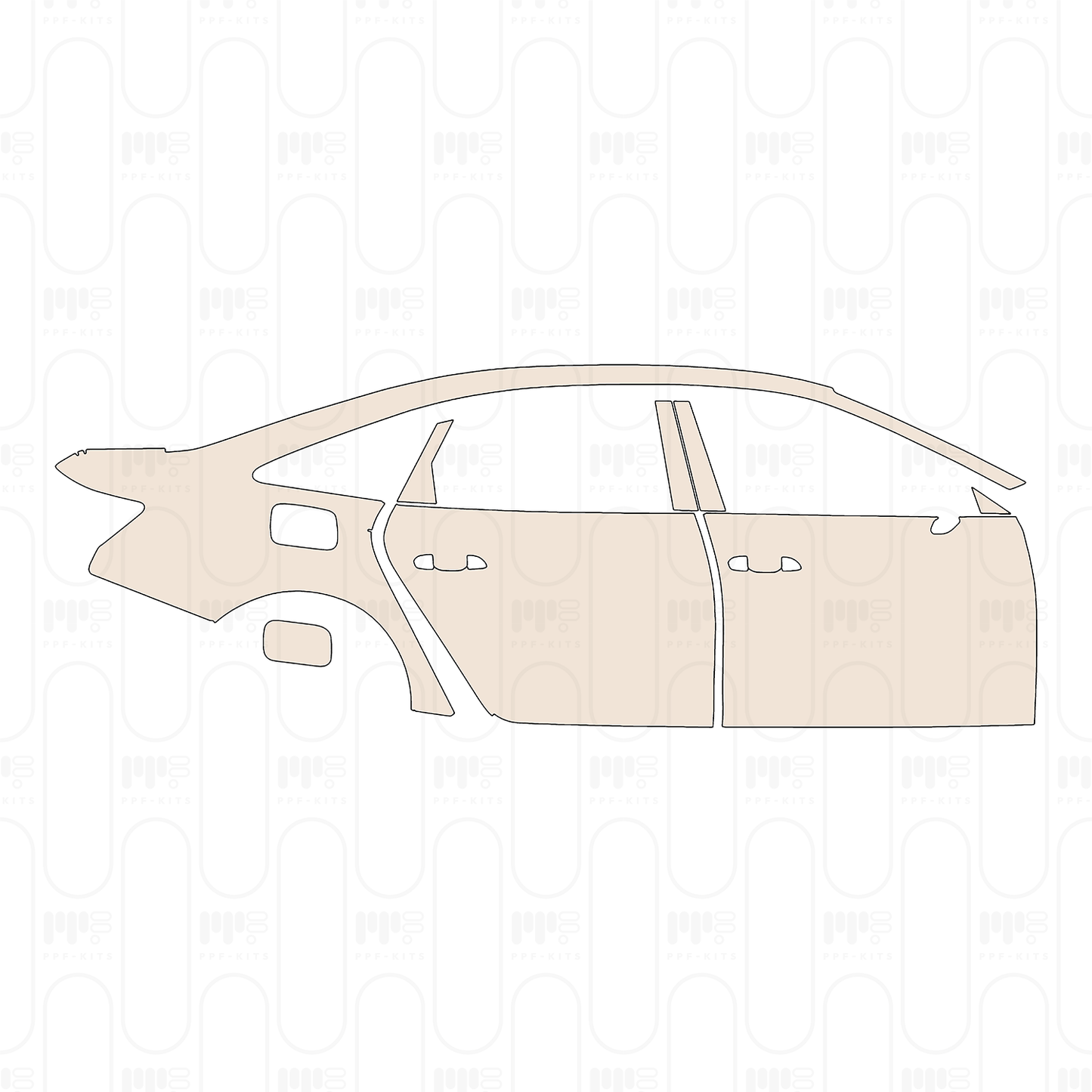 Pre-Cut PPF Audi A6 A6L S-line 2026