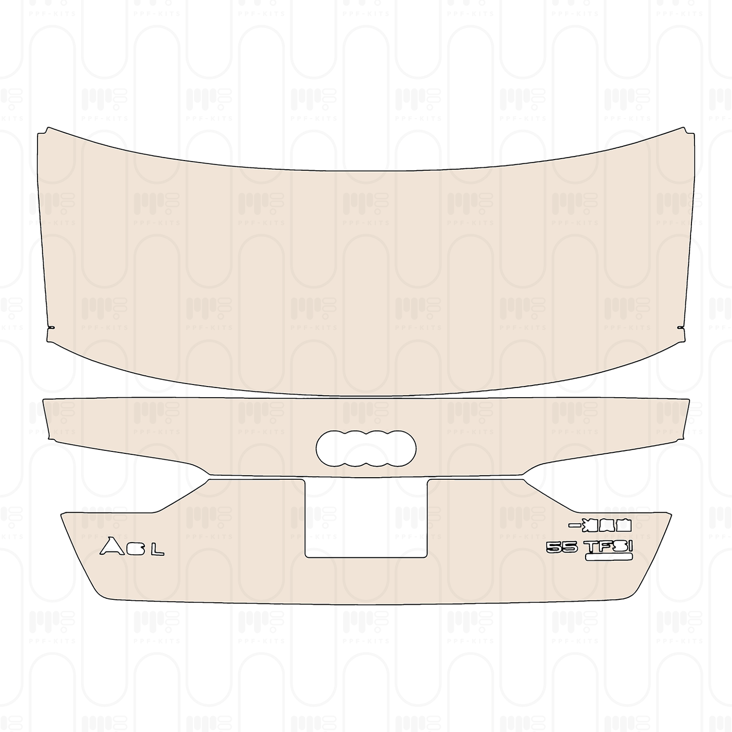 Pre-Cut PPF Audi A6 A6L S-line 2026