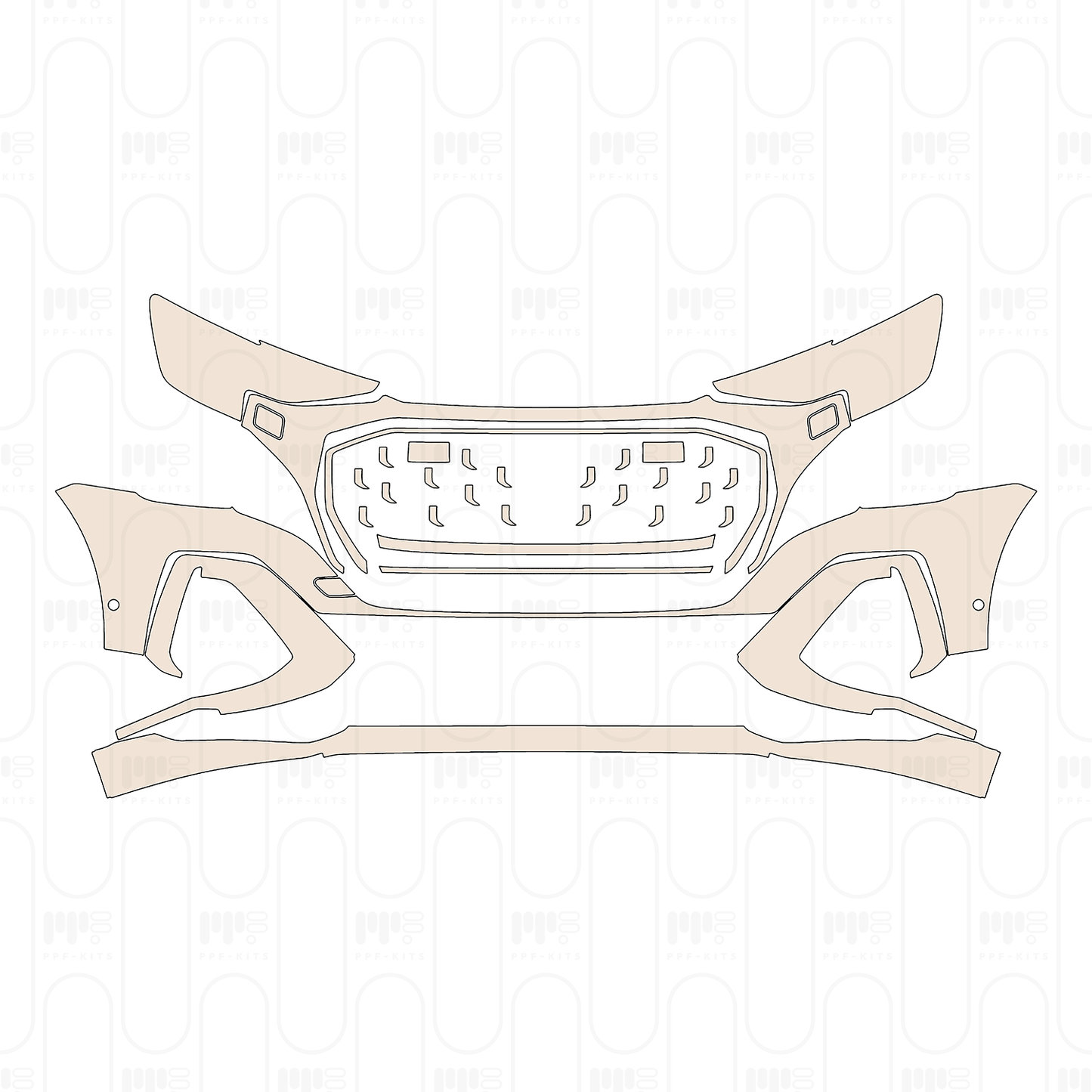 Pre-Cut PPF Audi Q8 S-line 2026