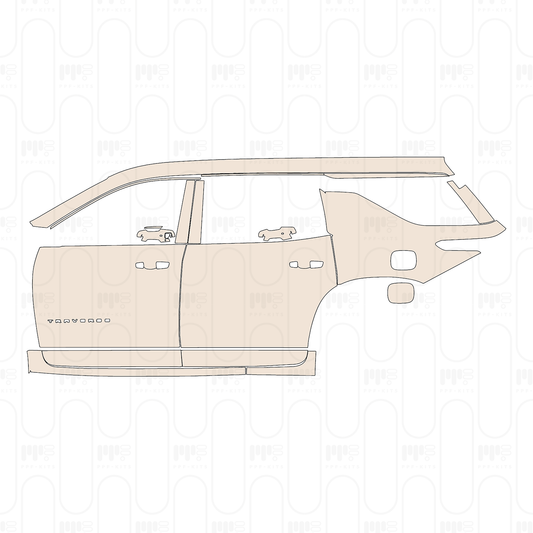 Pre-Cut PPF Chevrolet Traverse RS 2026