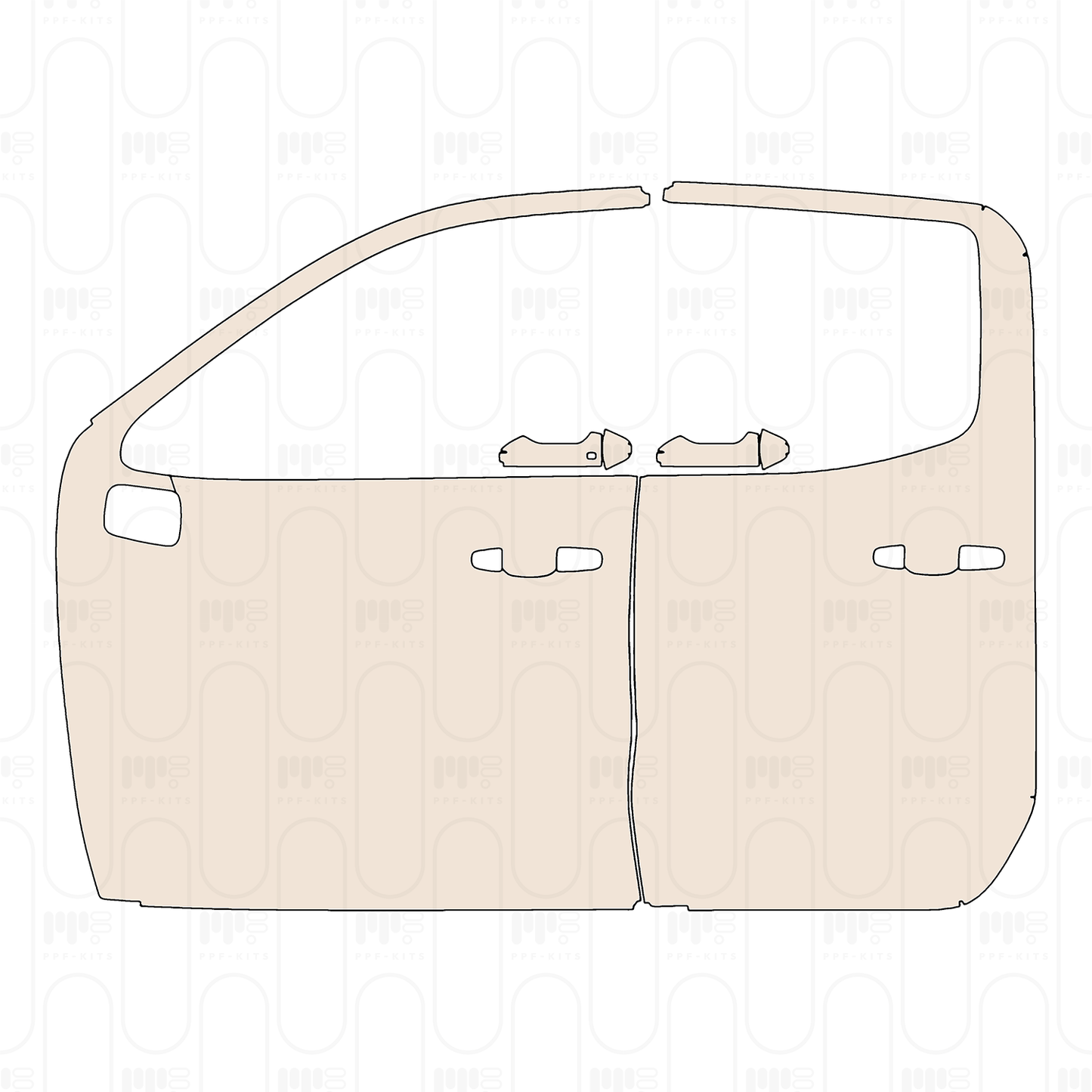 Pre-Cut PPF Chevrolet Silverado 1500 Custom 2026