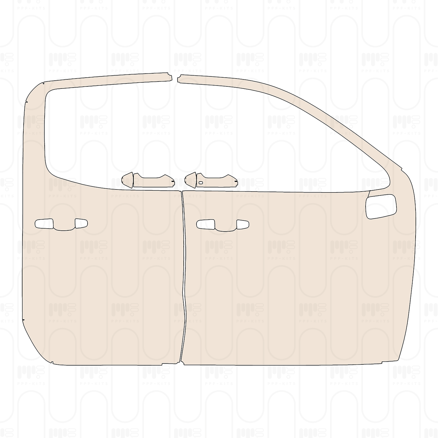 Pre-Cut PPF Chevrolet Silverado 1500 Custom 2026