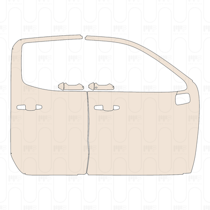 Pre-Cut PPF Chevrolet Silverado 1500 Custom 2026