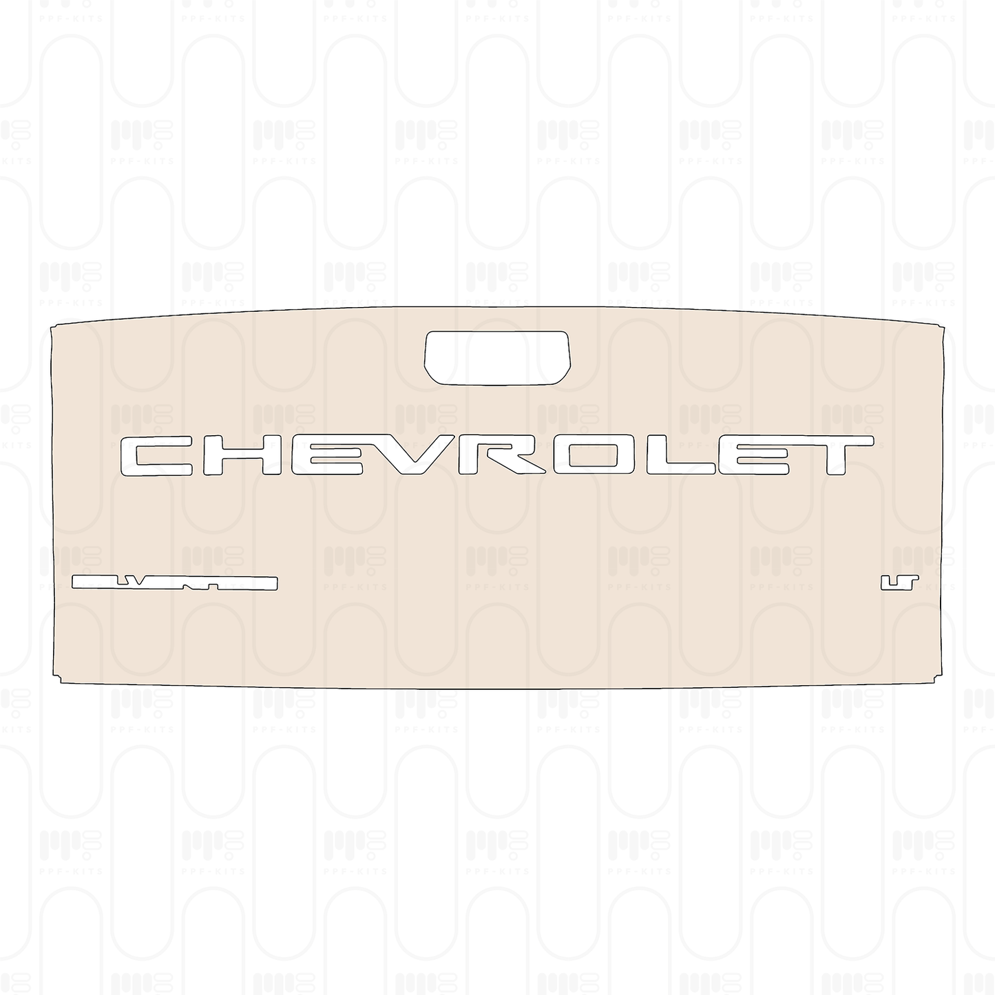 Pre-Cut PPF Chevrolet Silverado 1500 LT 2026