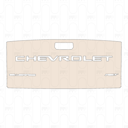 Pre-Cut PPF Chevrolet Silverado 1500 RST 2026