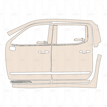 Pre-Cut PPF Chevrolet Silverado 1500 High Country 2026