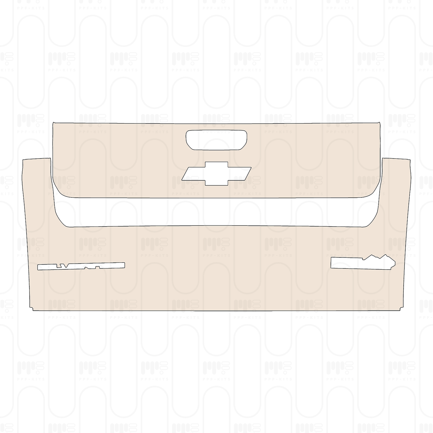 Pre-Cut PPF Chevrolet Silverado 1500 High Country 2026