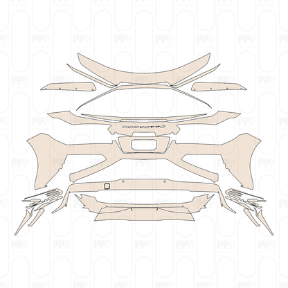 Pre-Cut PPF Chevrolet Corvette E-Ray Coupe 2026