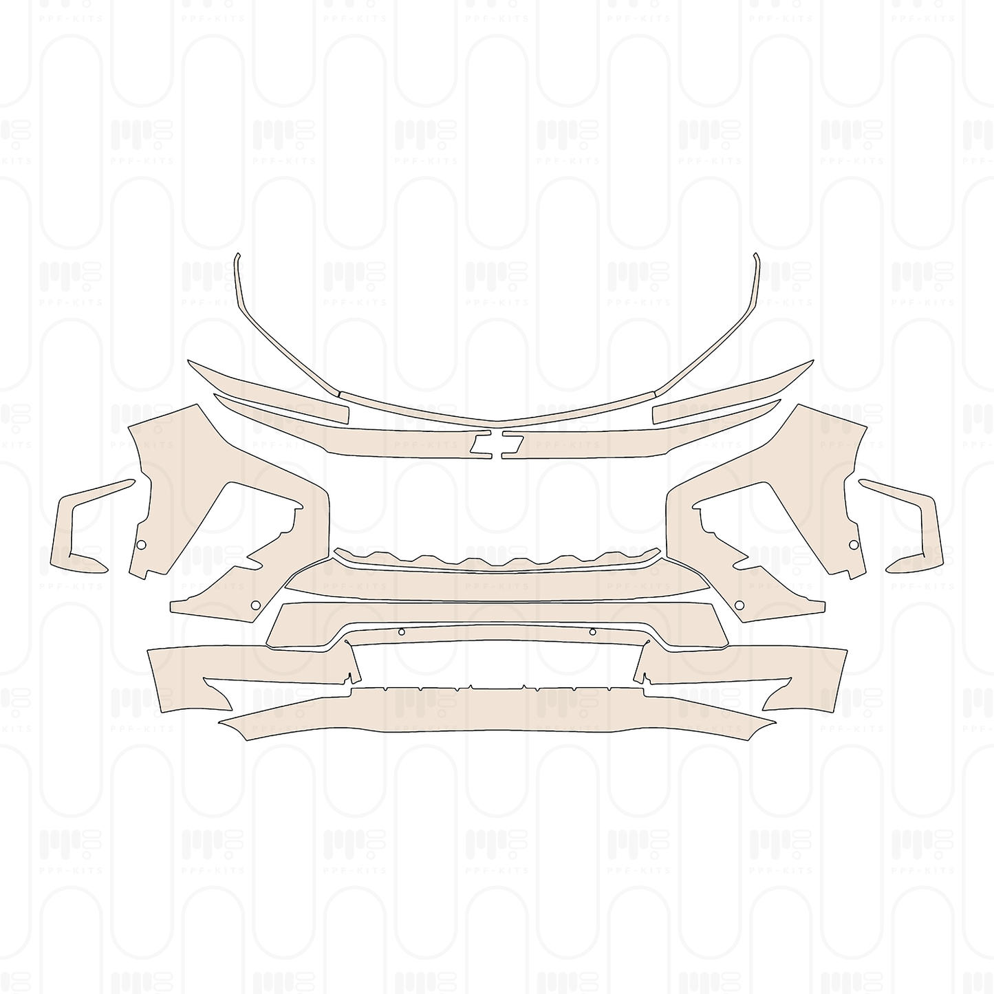 Pre-Cut PPF Chevrolet Traverse RS 2026