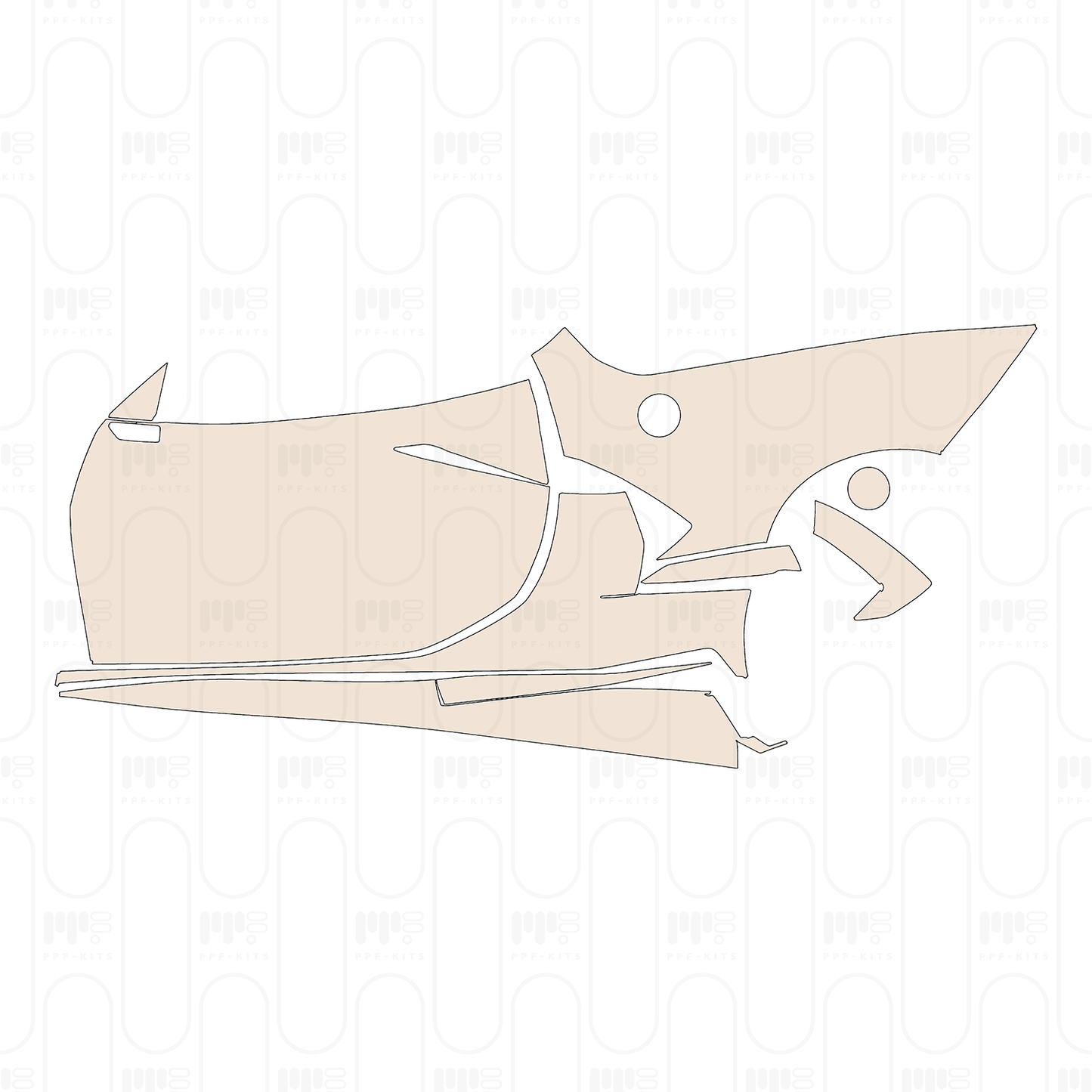 Pre-Cut PPF Chevrolet Corvette Stingray Convertible 2026