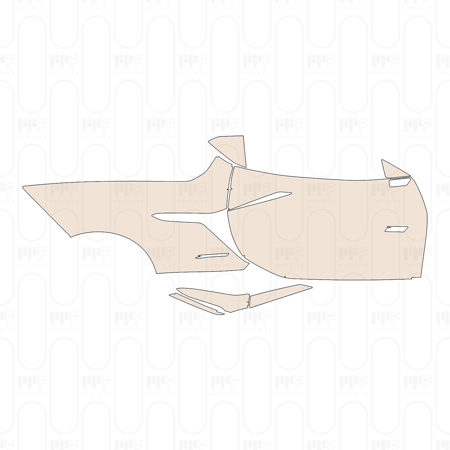 Pre-Cut PPF Chevrolet Corvette Z06 Convertible 2026