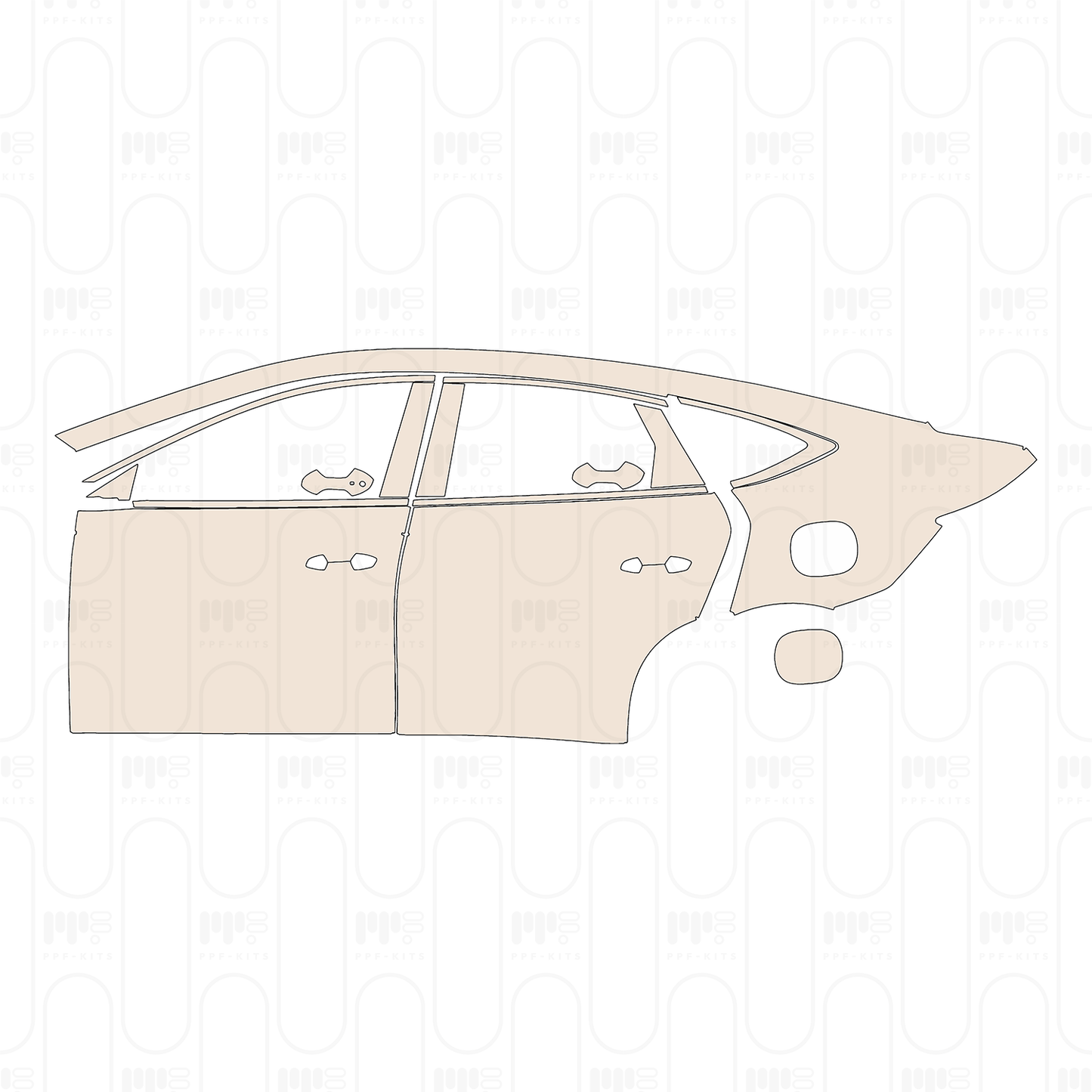 Pre-Cut PPF BYD Qin L DM-i Intelligent driving version 2026