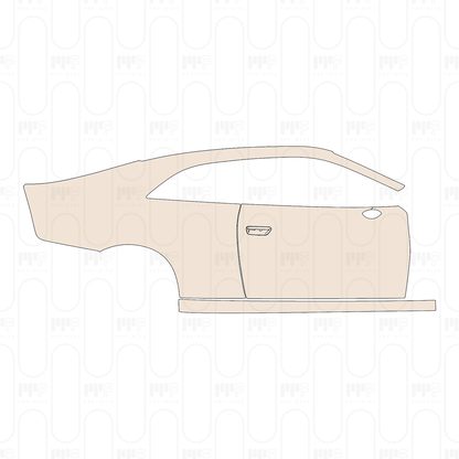 Pre-Cut PPF Dodge Charger Daytona 2-Door Scat Pack 2026