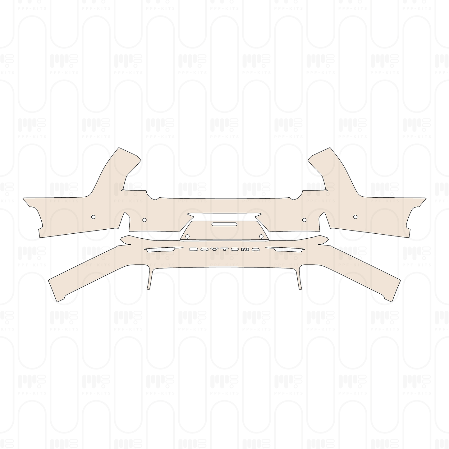 Pre-Cut PPF Dodge Charger Daytona 2-Door Scat Pack 2026