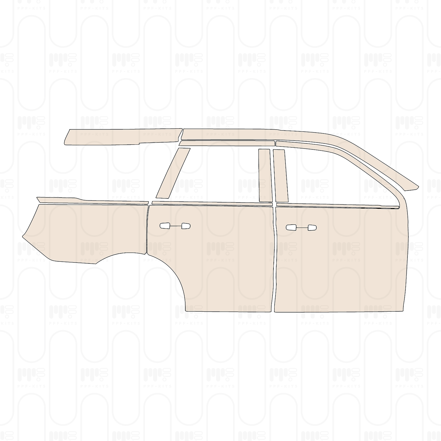Pre-Cut PPF Ford Expedition Standard Wheelbase King Ranch 2026