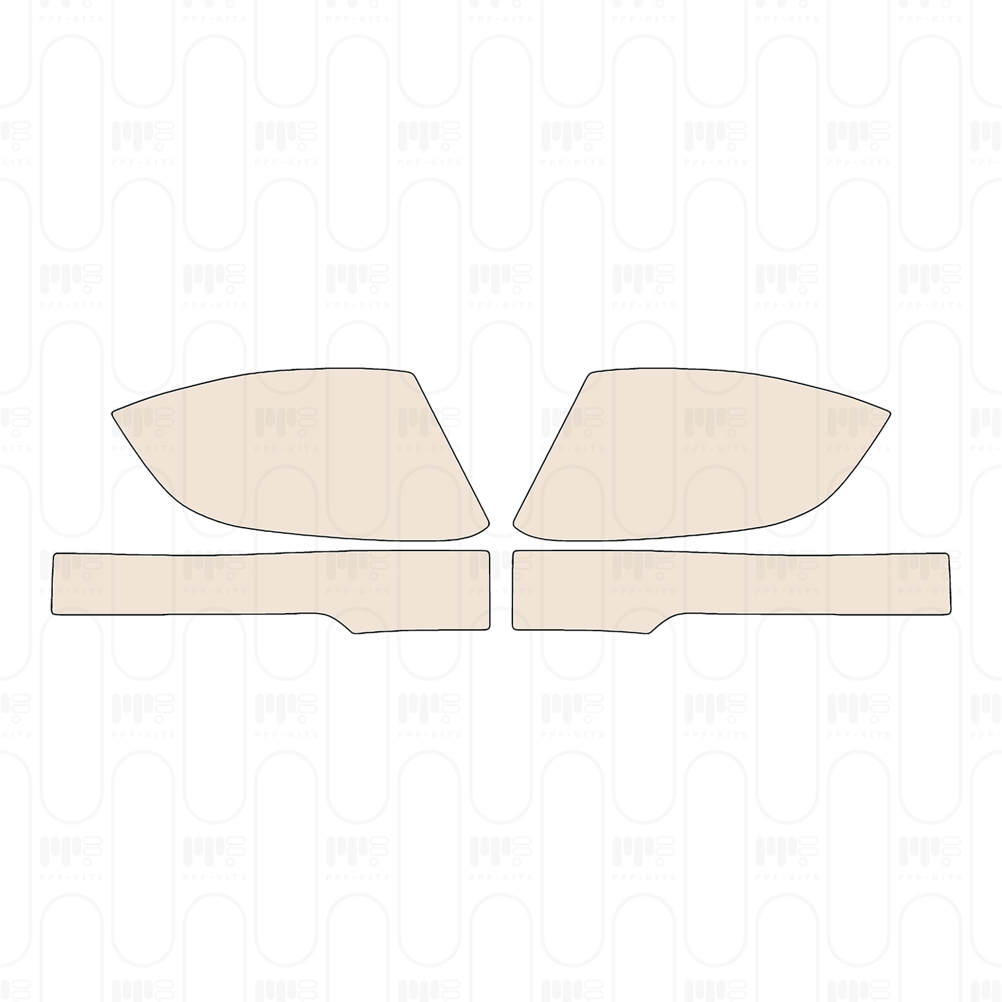 Pre-Cut PPF Ford Expedition Standard Wheelbase King Ranch 2026