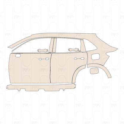 Pre-Cut PPF Honda HR-V (US) LX 2026