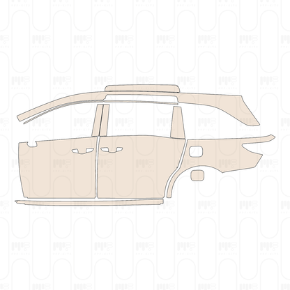 Pre-Cut PPF Honda Odyssey 2026