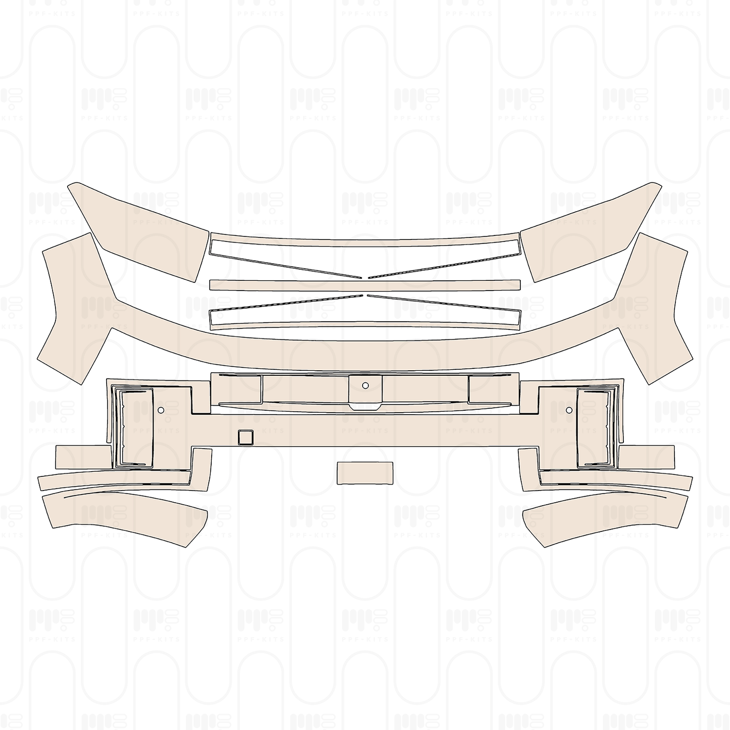 Pre-Cut PPF Hyundai Santa Fe (CN) 2026