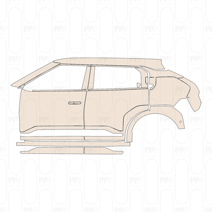 Pre-Cut PPF KIA EV3 GT-Line 2026
