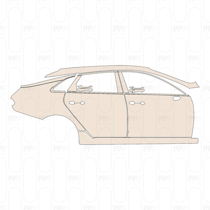 Pre-Cut PPF KIA K5 (US) GT-Line 2026