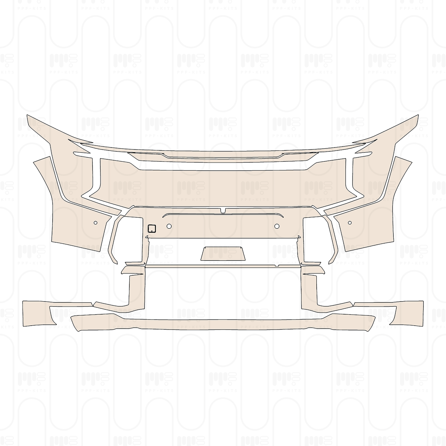 Pre-Cut PPF KIA EV9 GT-Line 2026