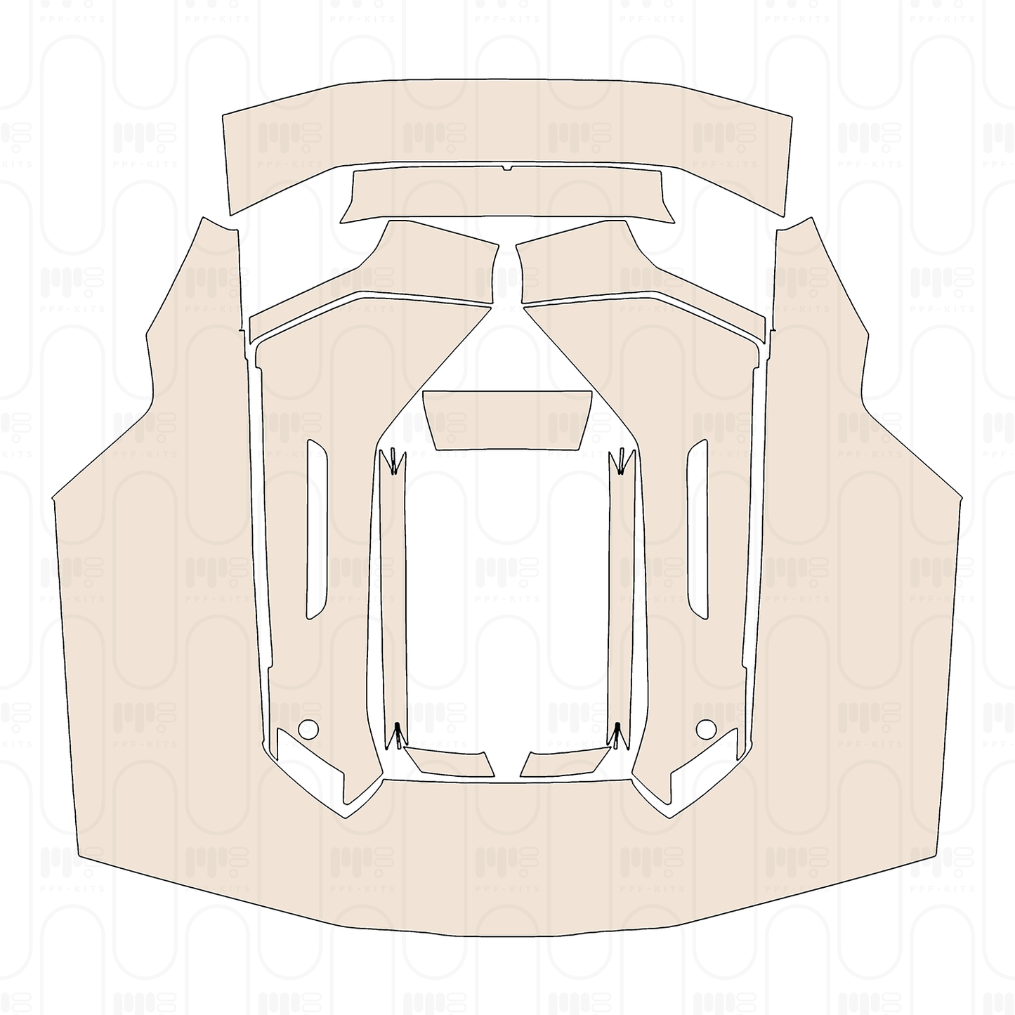 Pre-Cut PPF Lamborghini Temerario 2026