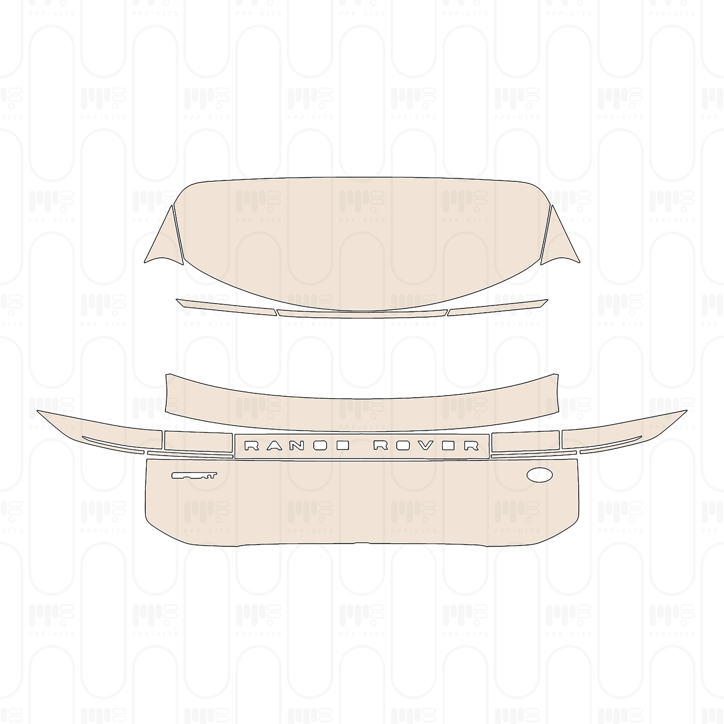 Pre-Cut PPF Land Rover Range Rover Sport Base 2026