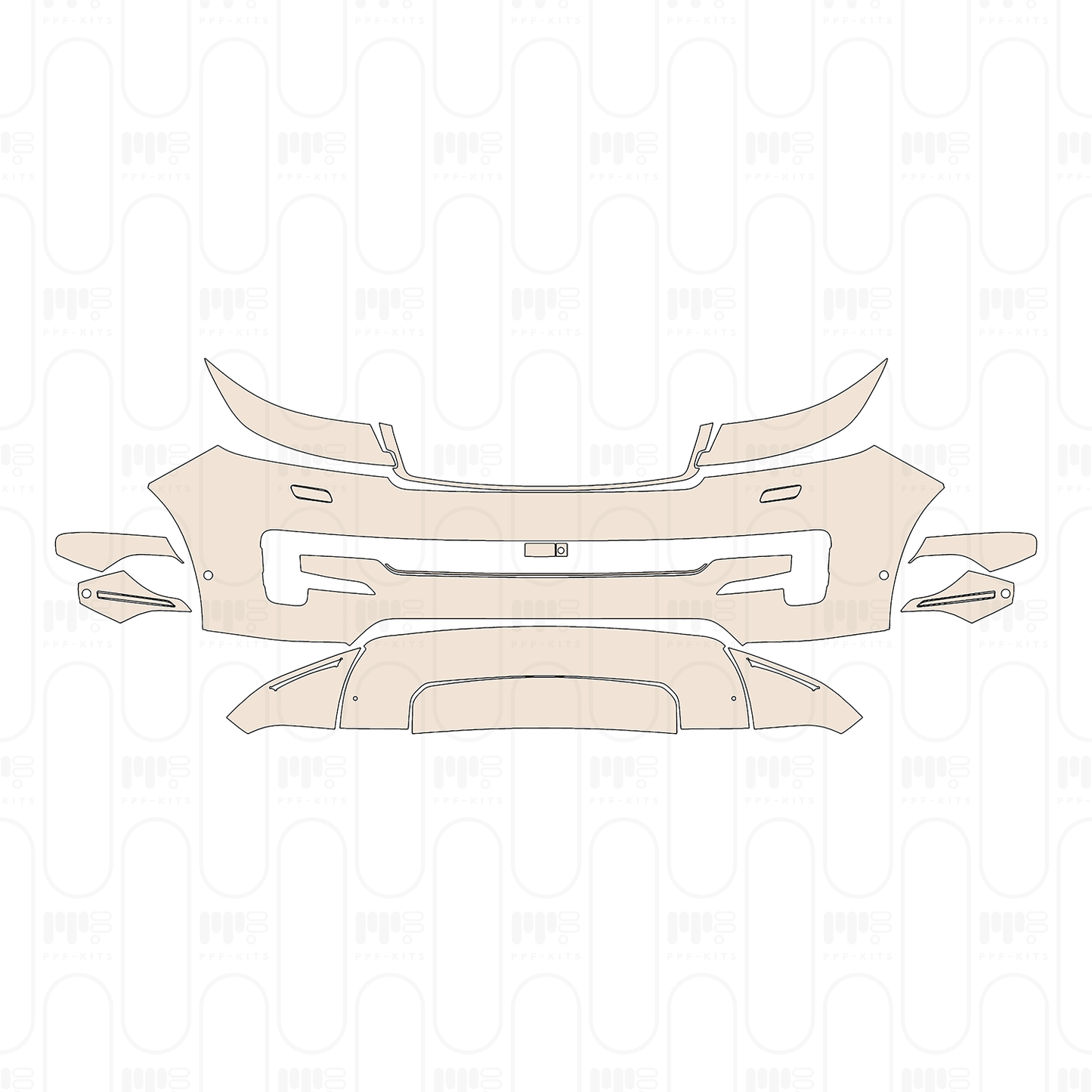 Pre-Cut PPF Land Rover Range Rover Sport Base 2026