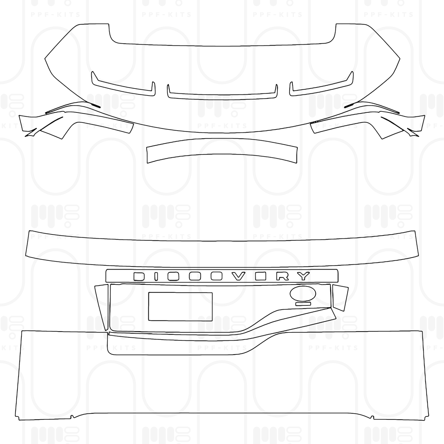 Pre-Cut PPF Land Rover Discovery 5 S 2026