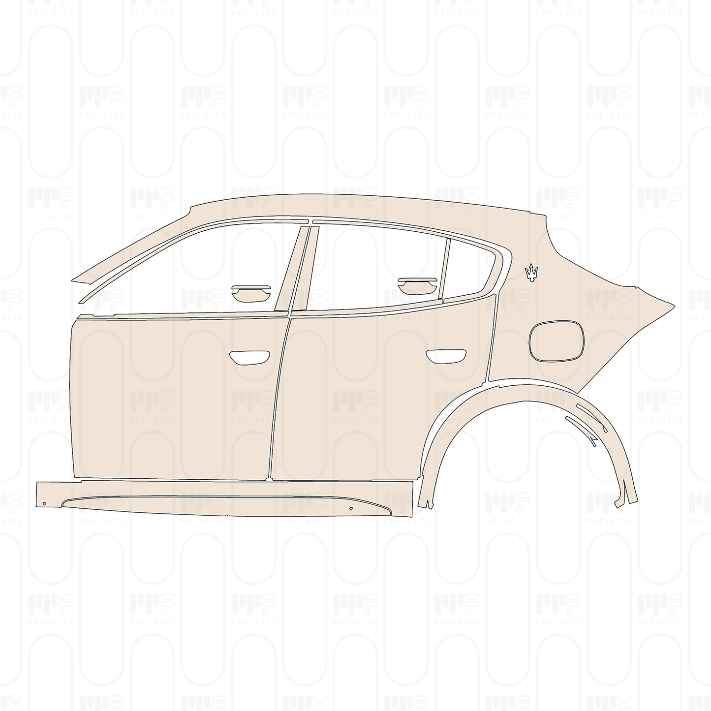 Pre-Cut PPF Maserati Grecale Modena 2026
