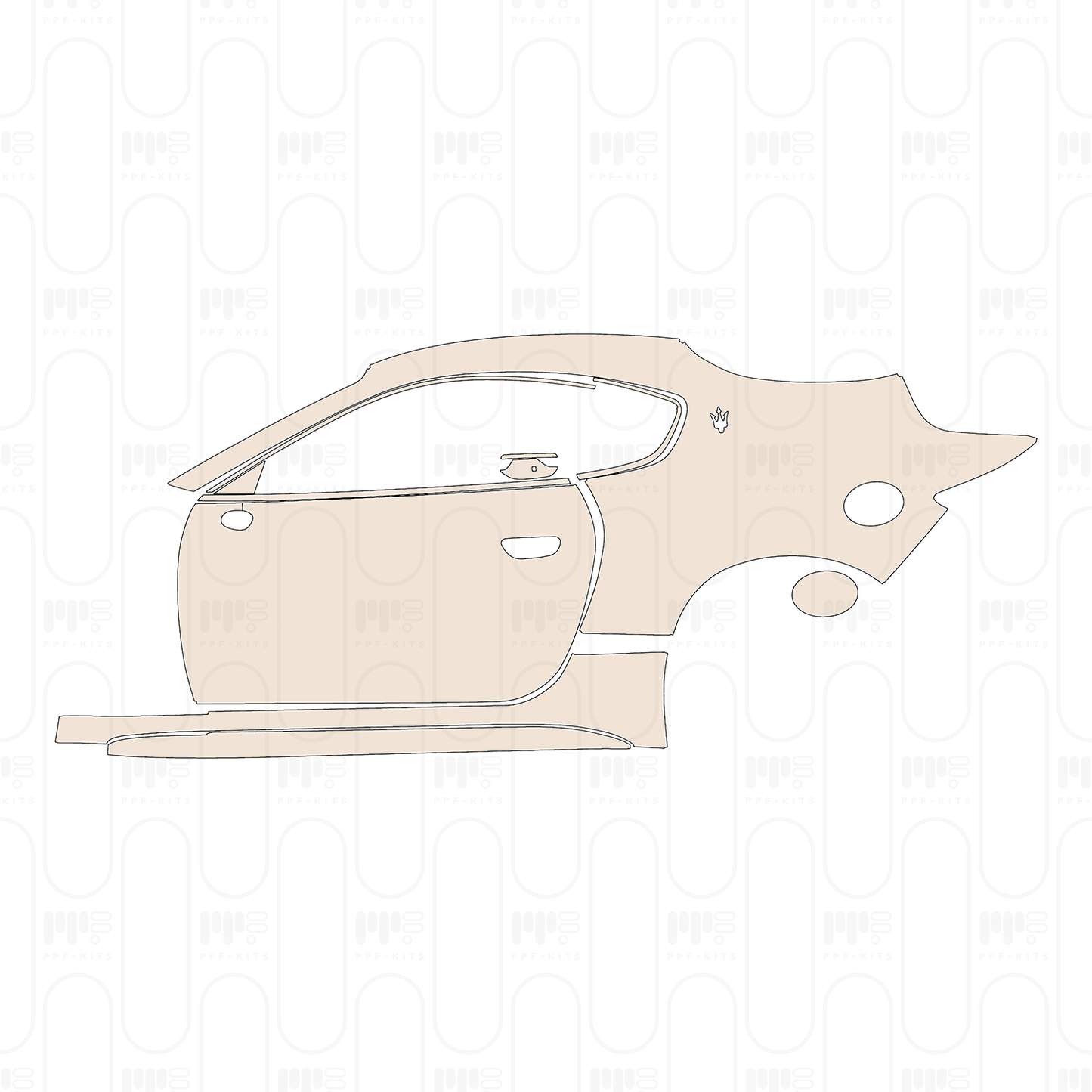 Pre-Cut PPF Maserati GranTurismo Trofeo 2026