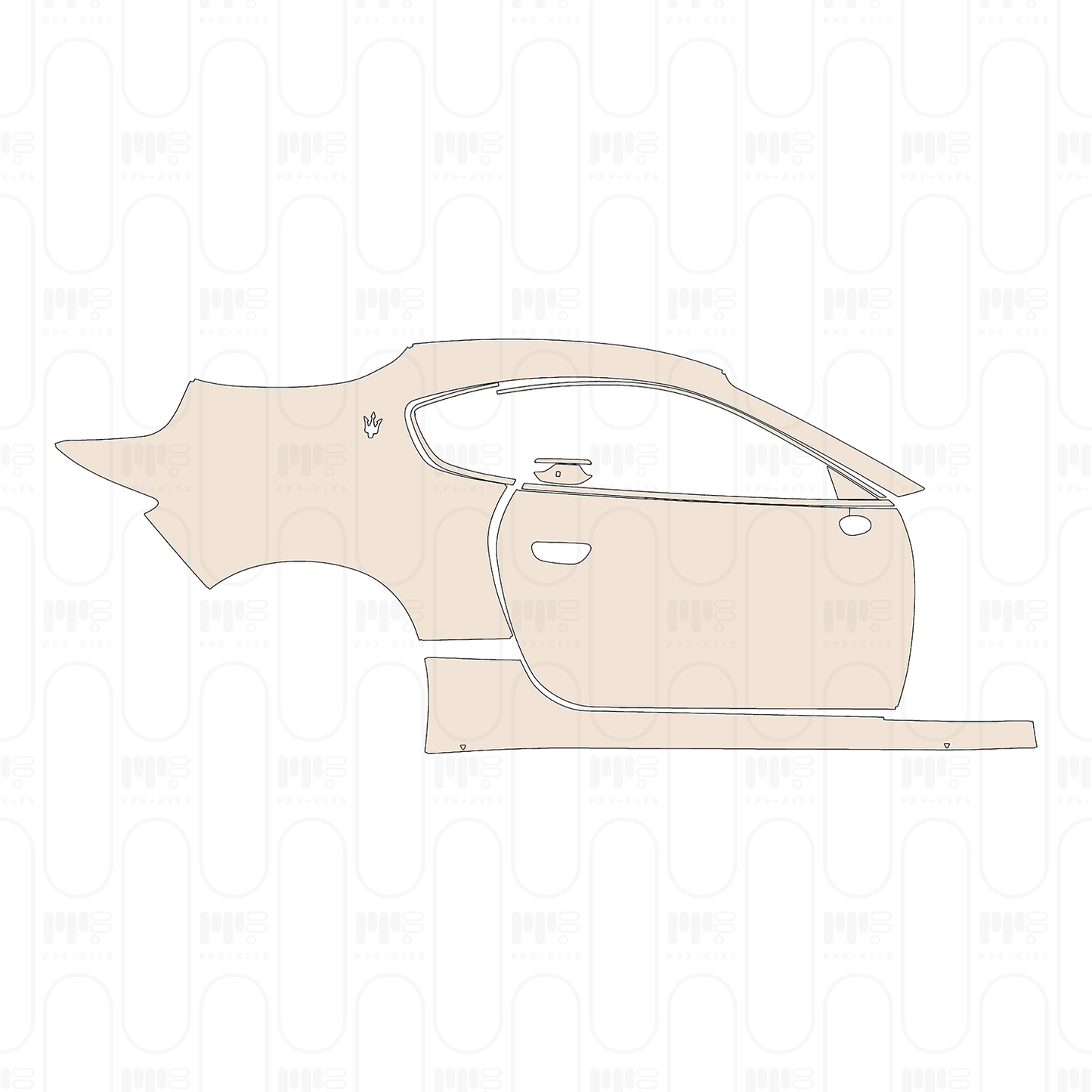 Pre-Cut PPF Maserati GranTurismo Folgore 2026