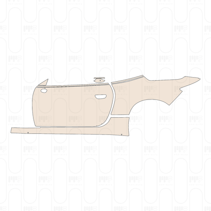 Pre-Cut PPF Maserati GranCabrio Folgore 2026