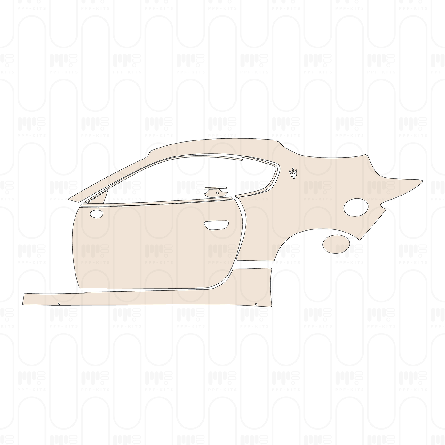 Pre-Cut PPF Maserati GranTurismo Modena 2026