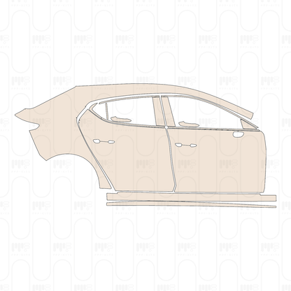 Pre-Cut PPF Mazda Axela (Mazda 3) Hatchback 2026