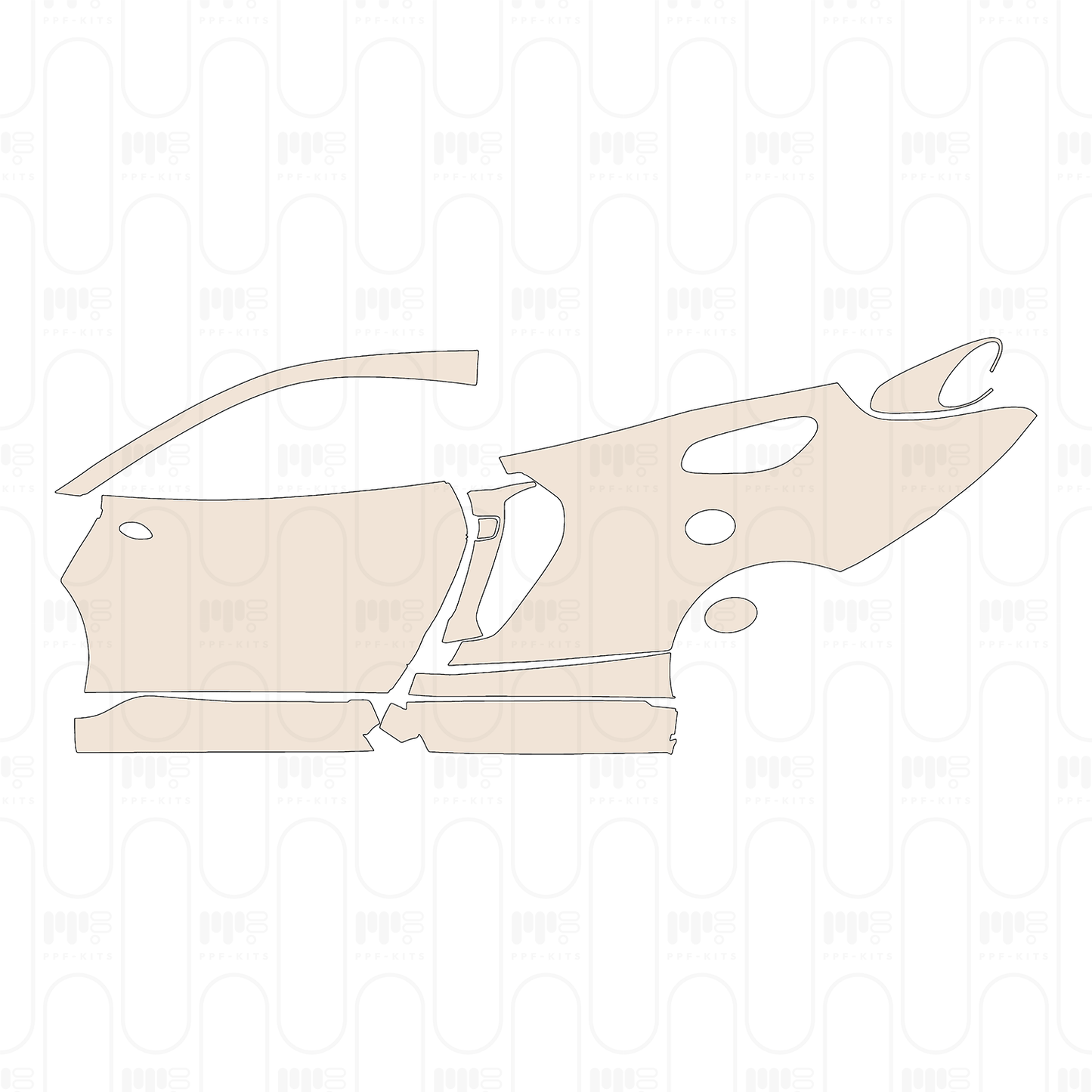 Pre-Cut PPF McLaren GT 2026