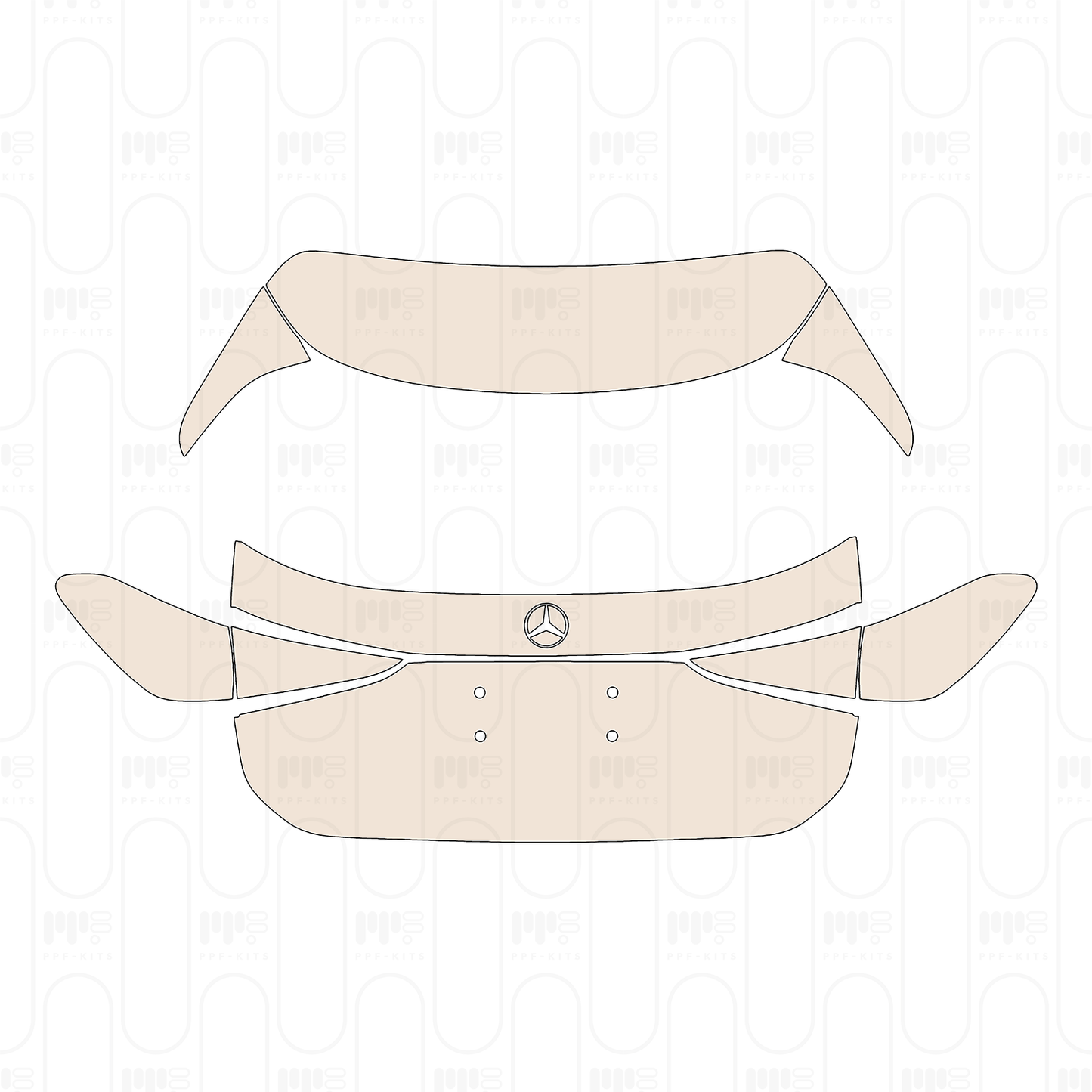 Pre-Cut PPF Mercedes-Benz C Class Estate AMG C43 2026