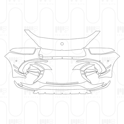 Pre-Cut PPF Mercedes-Benz A Class Hatchback AMG A 45 S 2026