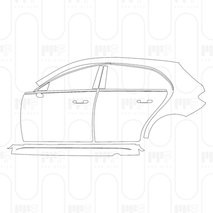 Pre-Cut PPF Mercedes-Benz A Class Hatchback AMG A 45 S 2026