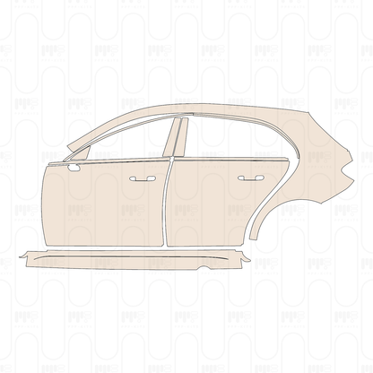 Pre-Cut PPF Mercedes-Benz A Class Hatchback AMG A 45 2026