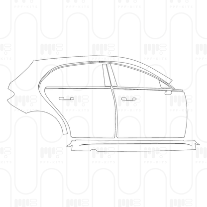 Pre-Cut PPF Mercedes-Benz A Class Hatchback AMG A 45 S 2026