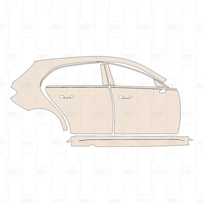 Pre-Cut PPF Mercedes-Benz A Class Hatchback AMG A 45 2026